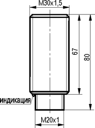 Габариты ISB AC85A-12G-10-LZR18